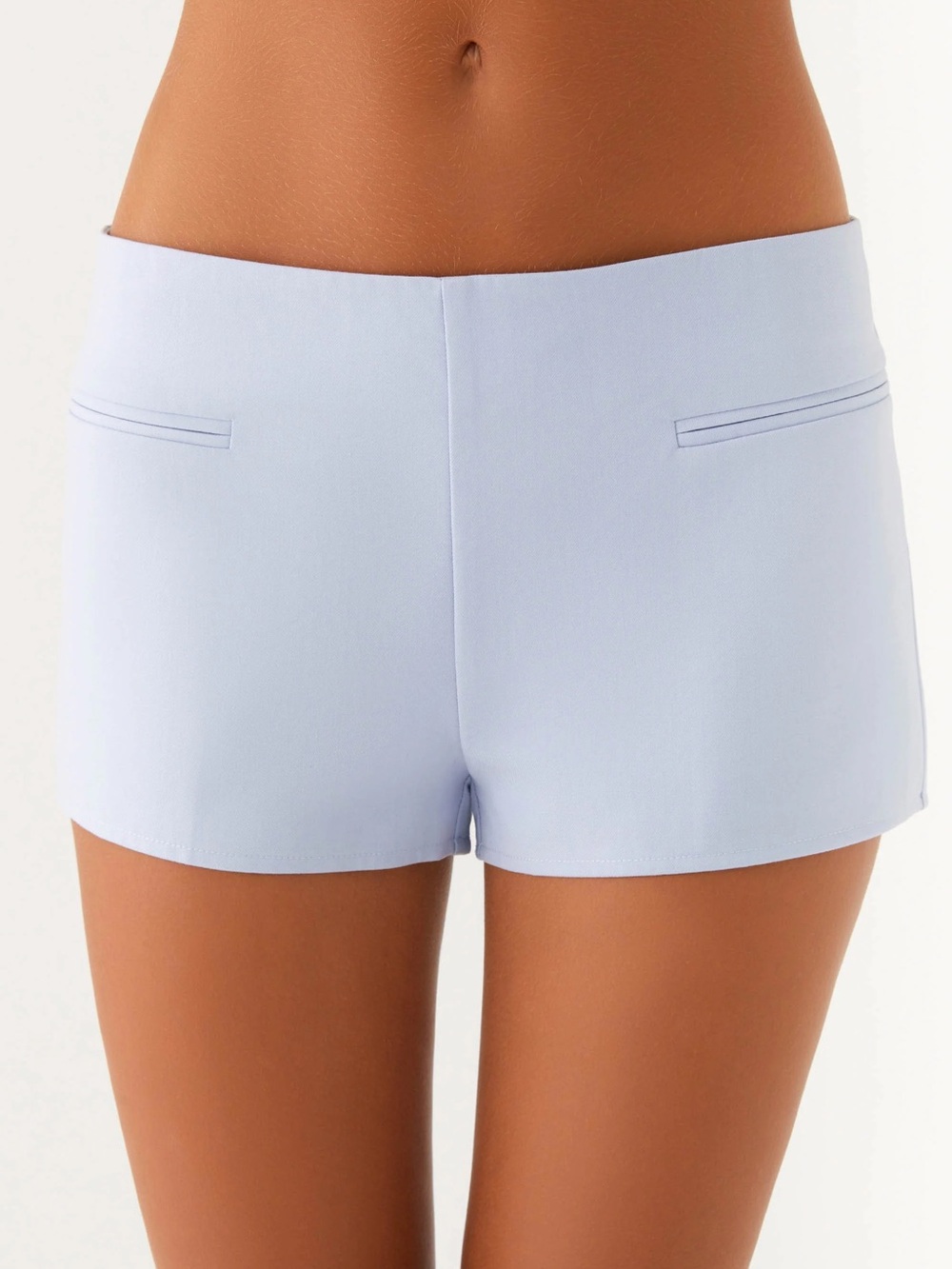 Peppermayo Tampa Micro Short - Heather Blue Tailored Shorts